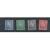 Suriname 137-140  van Heemstra VFU/gebr   CV 25 €