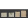Ned. Indie 138-141 Nooduitgifte  MH/ongebr CV 11,5 €