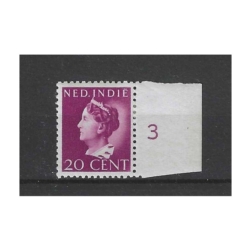 Ned. Indie 277 Wilhelmina MH/ongebr CV 50 € Ned. Indie 277 Wilhelmina MH/ongebr CV 50 €