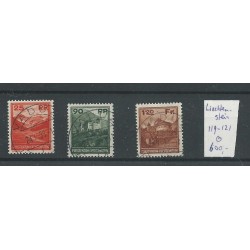 Liechtenstein 119-121 Landschaften  VFU/gebr  CV 600 €