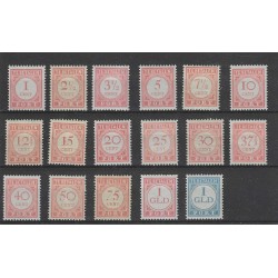 Ned. Indie  P23-39 Port 1913  MH/ongebr  CV 48,5 €