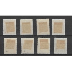 Ned. Indie  P41-48  Port 1941 MH/ongebr  CV 36 €