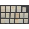 Suriname 87-103 Wilhelmina MH/ongebr  CV 147 €