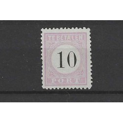 Suriname P3-III  Port 1886  MH/ongebr  CV 185 €