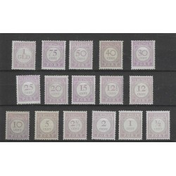 Suriname P17-32 Port 1913  MH/ongebr  CV 20 €