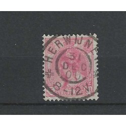 Nederland 60  "HERWIJNEN 1900" grootrond  VFU/gebr  CV 10 €