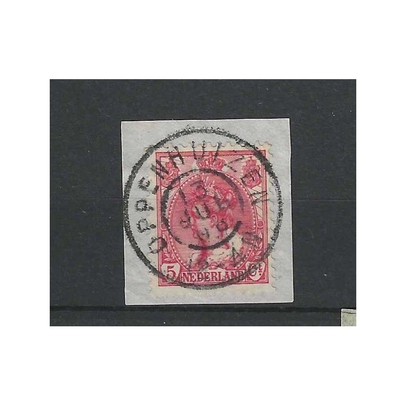 Nederland 60 "OPPENHUIZEN 1906" grootrond VFU/gebr CV 10 € Nederland 60 "OPPENHUIZEN 1906" grootrond VFU/gebr CV 10 €
