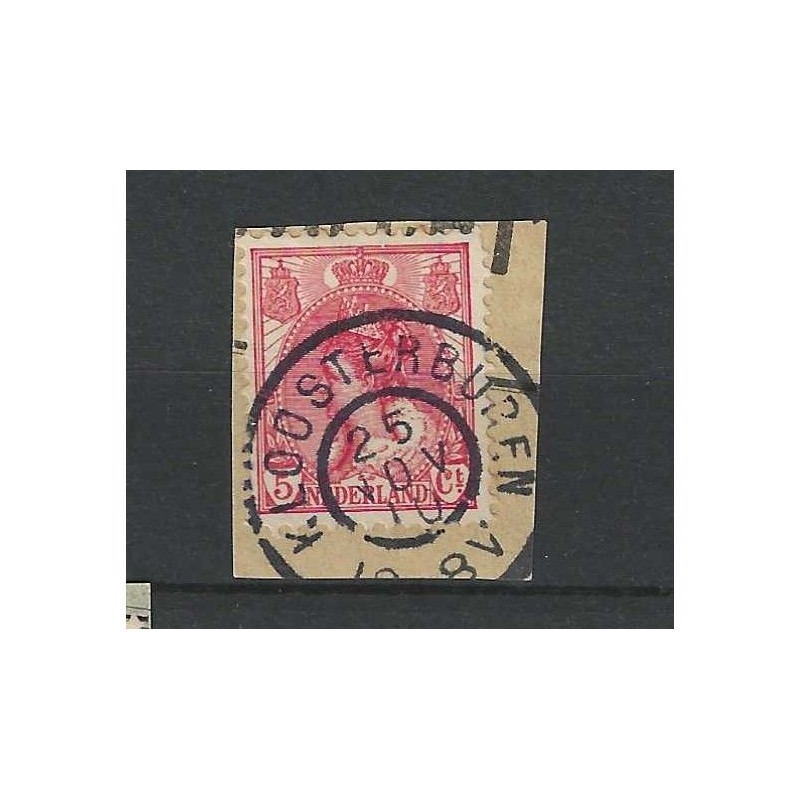 Nederland 60 "KLOOSTERBUIREN 1910" grootrond VFU/gebr CV 10 € Nederland 60 "KLOOSTERBUIREN 1910" grootrond VFU/gebr CV 10 €