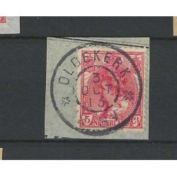 Nederland 60  "OLDEKERK 1913" grootrond  VFU/gebr  CV 10 €