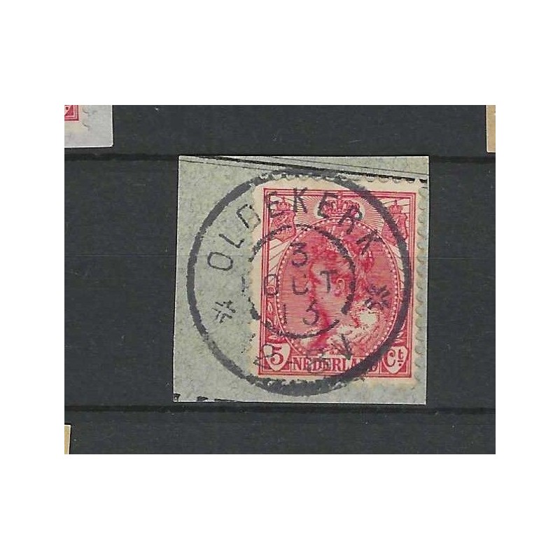 Nederland 60 "OLDEKERK 1913" grootrond VFU/gebr CV 10 € Nederland 60 "OLDEKERK 1913" grootrond VFU/gebr CV 10 €