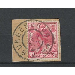 Nederland 60  "BURGERBRUG 1917" grootrond  VFU/gebr  CV 10 €