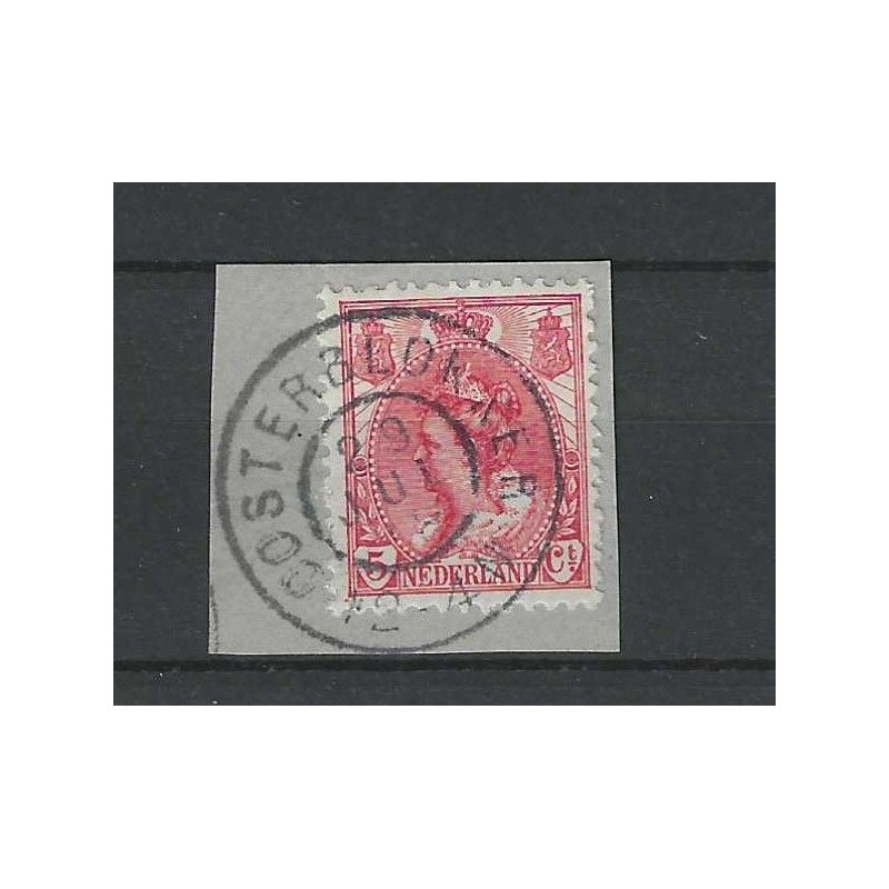 Nederland 60 "OOSTERBLOKKER 1918" grootrond VFU/gebr CV 5 € Nederland 60 "OOSTERBLOKKER 1918" grootrond VFU/gebr CV 5 €