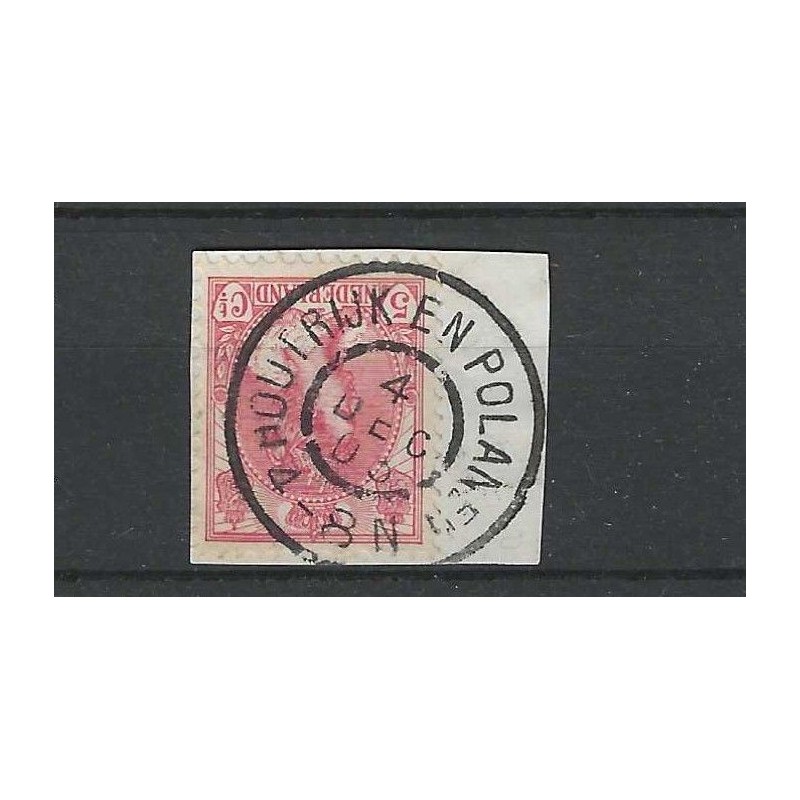 Nederland 60 "HOUTRIJK EN POLANEN 1903" grootrond VFU/gebr CV 5 € Nederland 60 "HOUTRIJK EN POLANEN 1903" grootrond VFU/gebr CV 5 €