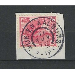 Nederland 60  "WIJK EN AALBURG 1912" grootrond  VFU/gebr  CV 8 €