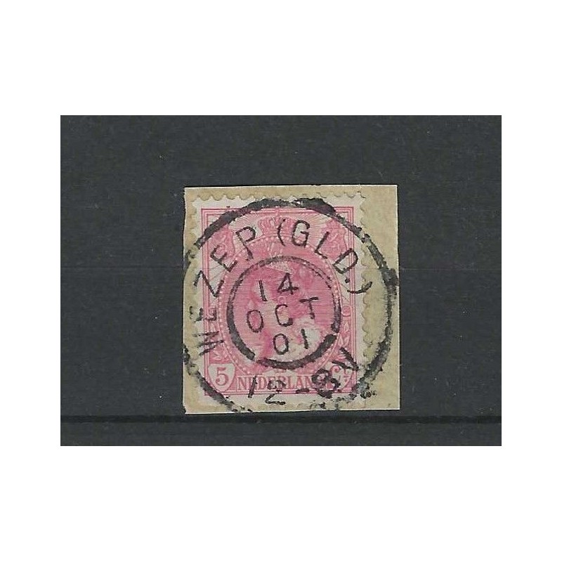 Nederland 60 "WEZEP 1901" grootrond VFU/gebr CV 10 € Nederland 60 "WEZEP 1901" grootrond VFU/gebr CV 10 €