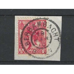 Nederland 60  "BERGAMBACHT 1910" grootrond  VFU/gebr  CV 5 €