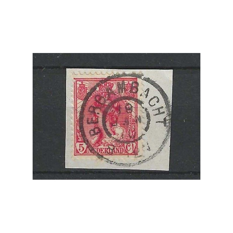 Nederland 60 "BERGAMBACHT 1910" grootrond VFU/gebr CV 5 € Nederland 60 "BERGAMBACHT 1910" grootrond VFU/gebr CV 5 €