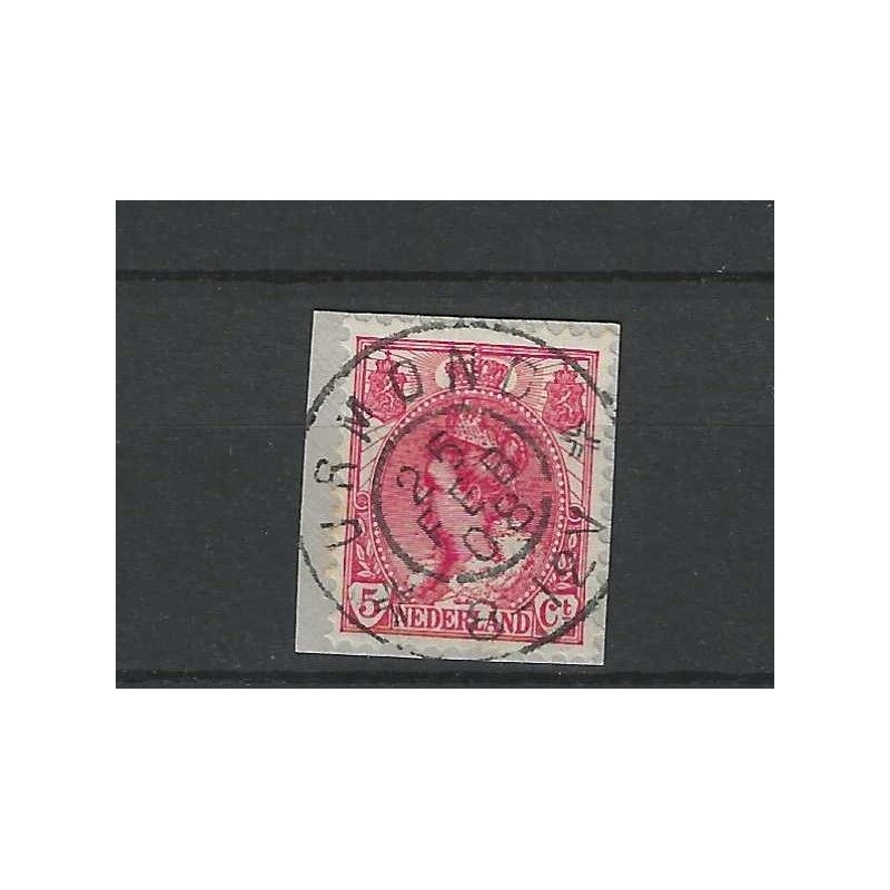 Nederland 60  "URMOND 1908" grootrond  VFU/gebr  CV 15 €
