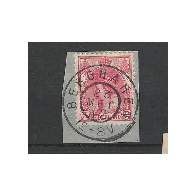 Nederland 60 "BERGHAREN 1912" grootrond VFU/gebr CV 5 € Nederland 60 "BERGHAREN 1912" grootrond VFU/gebr CV 5 €