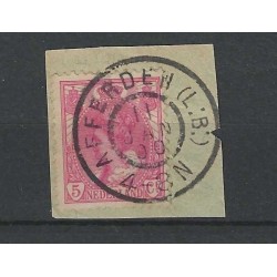 Nederland 60  "AFFERDEN (L:B:) 1900" grootrond  VFU/gebr  CV 40 €