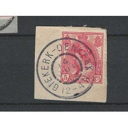 Nederland 60  "GIEKERK-OENKERK 1909" grootrond  VFU/gebr  CV 10 €